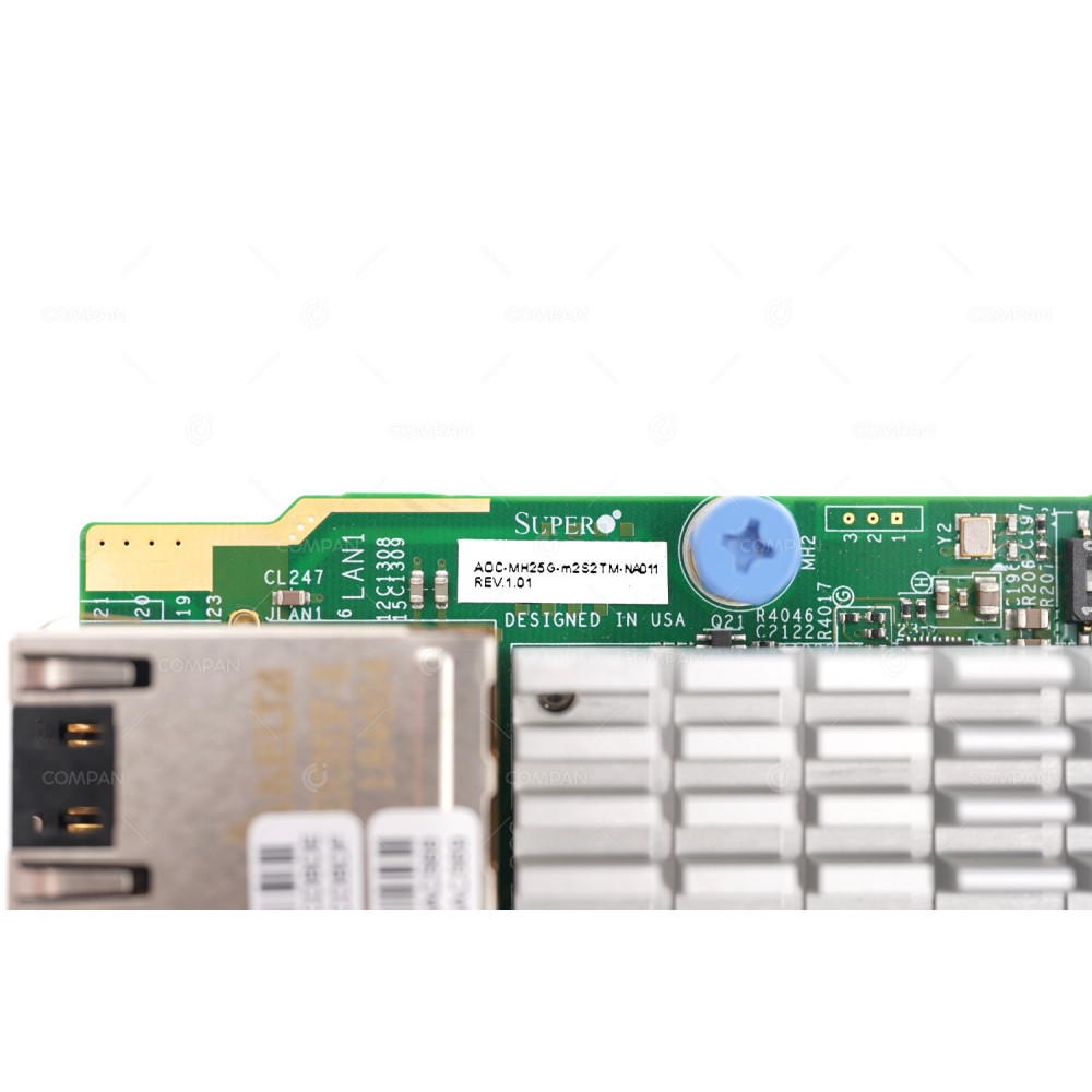 AOC-MH25G-M2S2TM-NA011  NETAPP 2-PORT MELLANOX CONNECTX-4 LX EN 25G SFP28 AND 2-PORT INTEL X550-AT2 10G RJ-45 SIOM ADAPTER FOR H300E, H300S, H500E, H500S, H700E, H700S